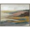 Northwest Cove II by Jennifer Goldberger 30-in. W x 23-in. H. Canvas Wall Art Print Framed in Grey